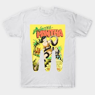 Princess Pantha Retro Vintage Comic Old Fantasy Funny Scifi Popart T-Shirt